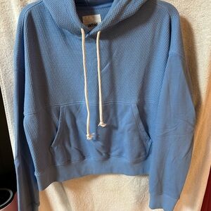 Aerie Women's Blue Thermal Hoodie